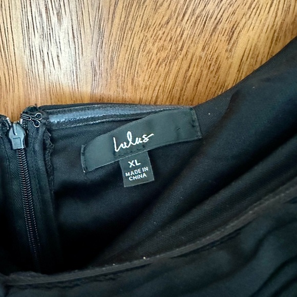 Strapless black formal gown - Picture 4 of 6